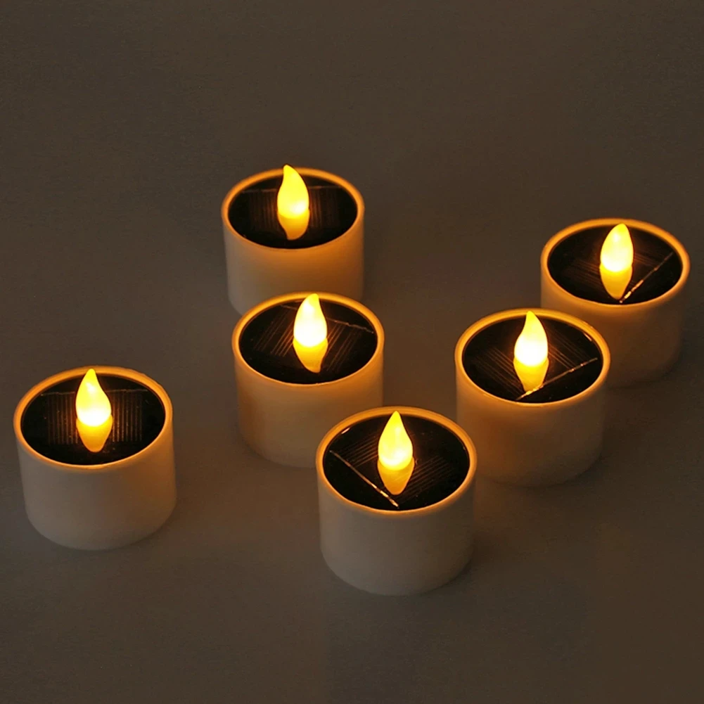 8pcs Solar Tea Light Led Candles Flameless Outdoor Waterproof Solar Tea Lights Rechargeable Candles for Party Garden Home Decor
8pcs Solar Tea Light Led Candles Flameless Outdoor Waterproof Solar Tea Lights Rechargeable Candles for Party Garden Home Decor
