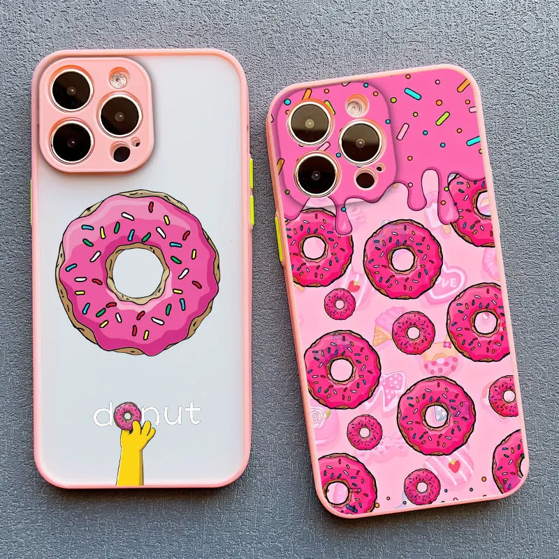 Sweet Fabulous Pink Donut Cookies Bread Cake Phone Case For Iphone 16 15 14 Plus 13 12 Mini 11 Pro Max XR XS X 7 8 SE2 Covers
Sweet Fabulous Pink Donut Cookies Bread Cake Phone Case For Iphone 16 15 14 Plus 13 12 Mini 11 Pro Max XR XS X 7 8 SE2 Covers