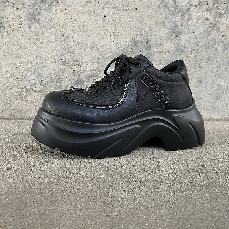 Invisible height increasing 10C Derby shoes for men niche thick soled big toe leather shoes punk Abi height increasing dad shoes
Invisible height increasing 10C Derby shoes for men niche thick soled big toe leather shoes punk Abi height increasing dad shoes