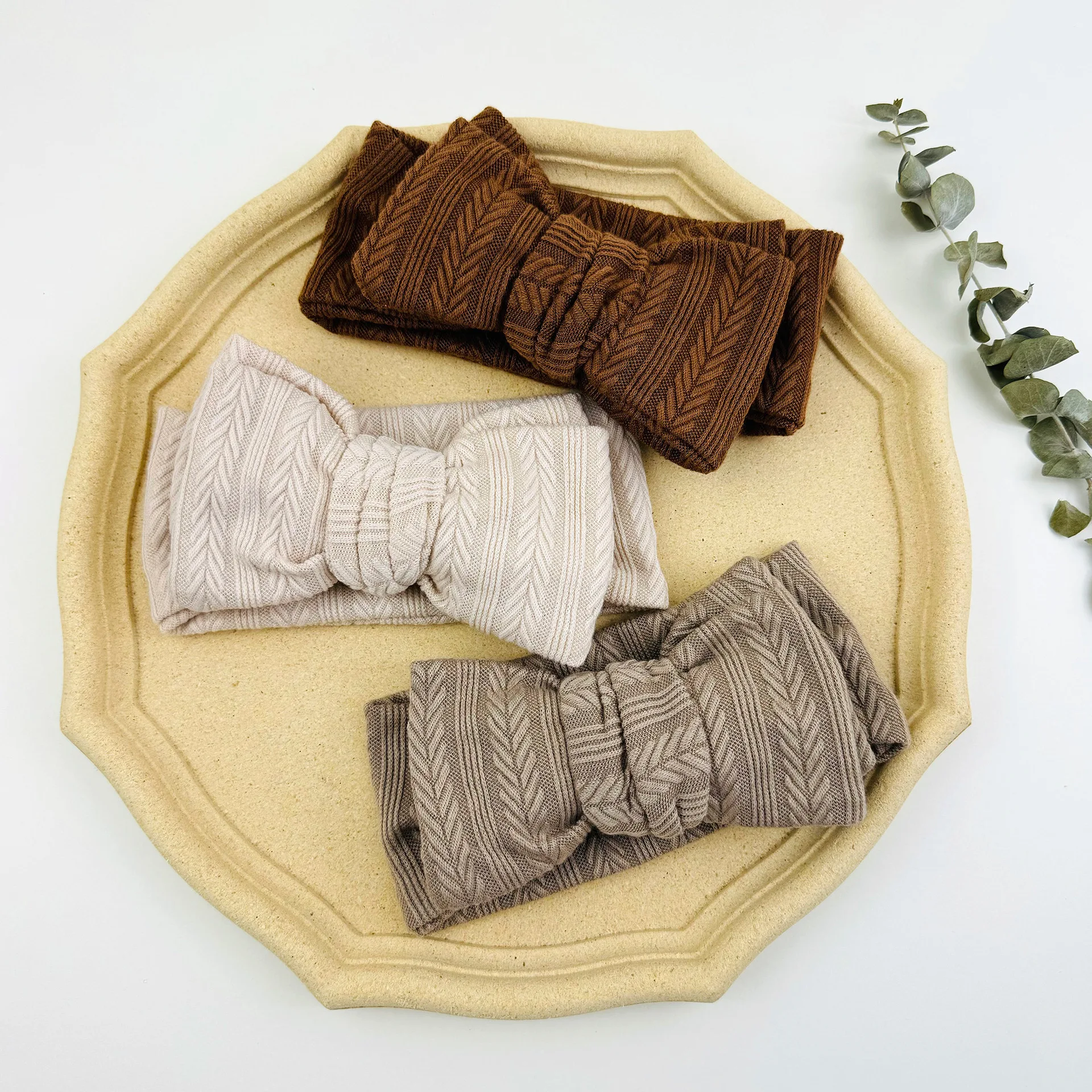 Autumn-winter Wheat Printed Twist Bow Baby Girls Headband Double Big Bowknot Newborn Wide Warm Headband for Baby Hair Accessory
Autumn-winter Wheat Printed Twist Bow Baby Girls Headband Double Big Bowknot Newborn Wide Warm Headband for Baby Hair Accessory