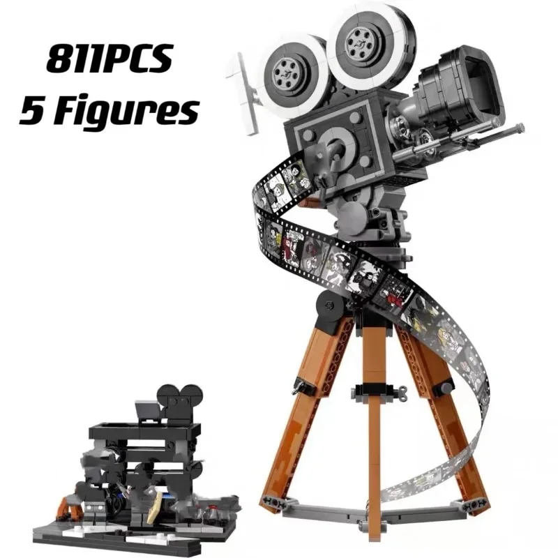 Retro camera building block model suitable for family parent-child assembly activities and holiday gifts
Retro camera building block model suitable for family parent-child assembly activities and holiday gifts