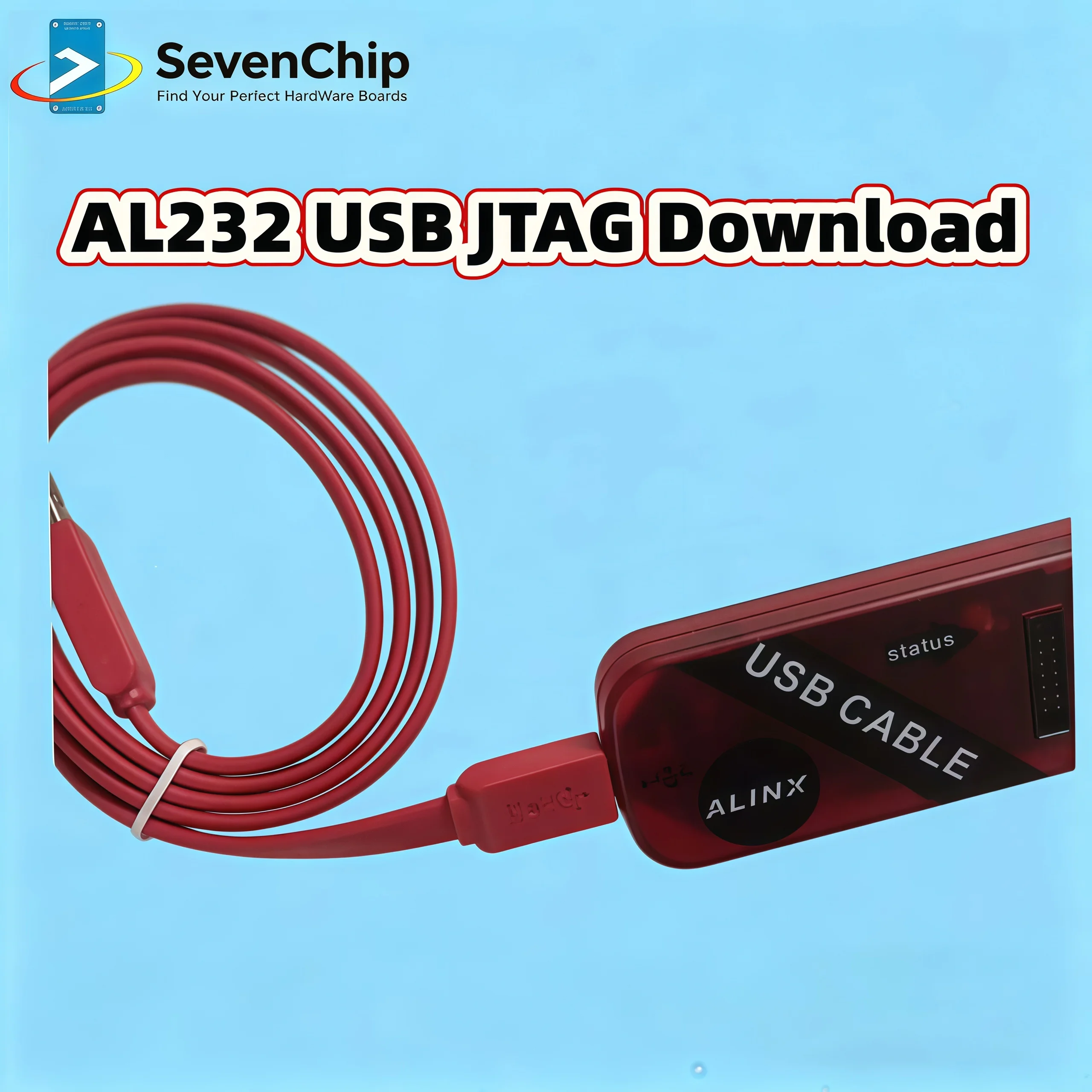 AL232 USB JTAG Download Debug Cable Complete Kit For Xilinx Zynq/Kintex-7/UltraScale MpSoc FPGA Programmer 10Pin+14Pin Cables
AL232 USB JTAG Download Debug Cable Complete Kit For Xilinx Zynq/Kintex-7/UltraScale MpSoc FPGA Programmer 10Pin+14Pin Cables