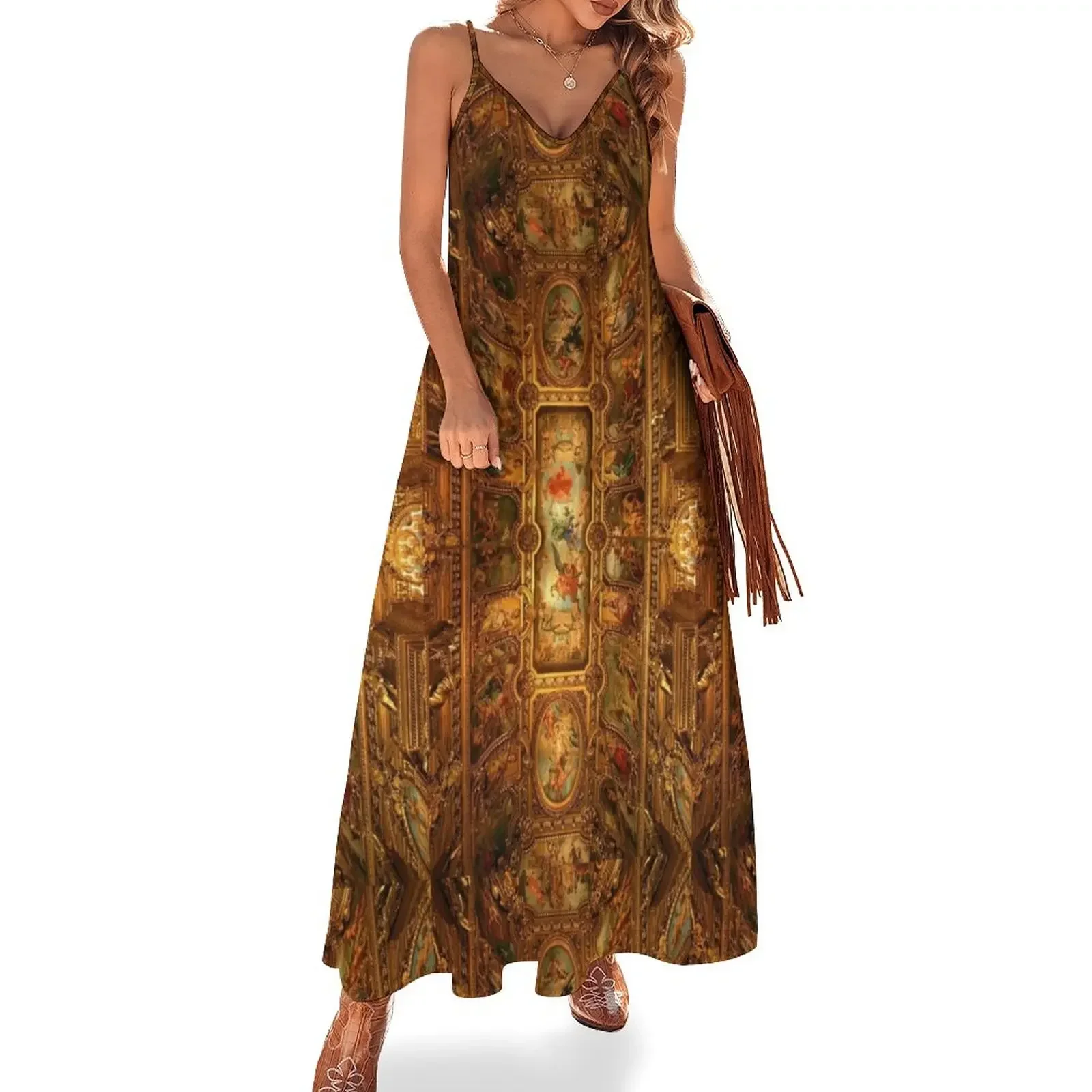 Golden Renaissance Art Sleeveless Dress ladies dresses for special occasions women's evening dresses 2024 Dress
Golden Renaissance Art Sleeveless Dress ladies dresses for special occasions women's evening dresses 2024 Dress