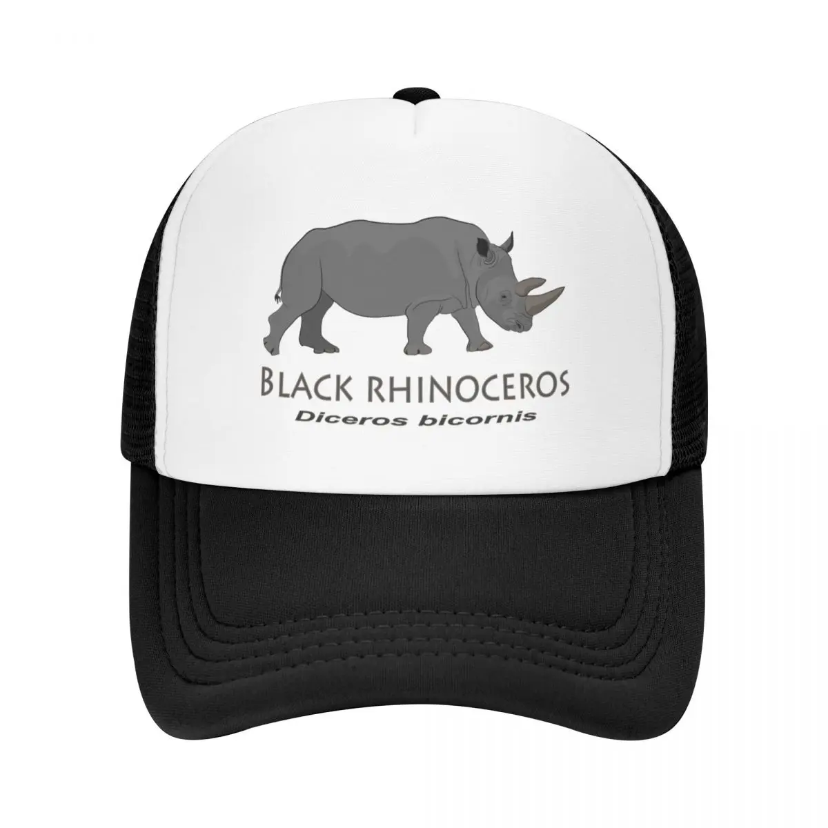 Black rhinoceros Baseball Cap Sunhat Trucker Hat Military Cap Man Hats Man Women's 
Black rhinoceros Baseball Cap Sunhat Trucker Hat Military Cap Man Hats Man Women's