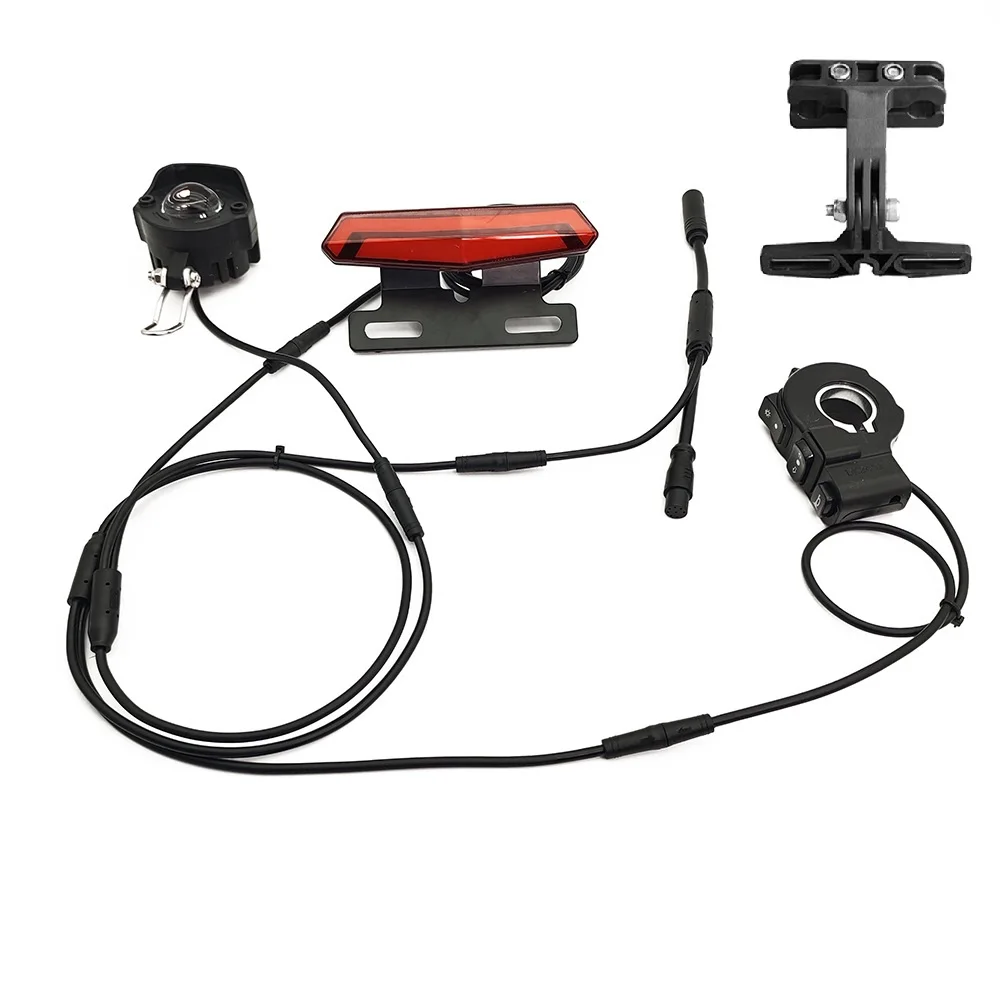 Tail Light Bracket Car Light Set ABS Accessories Aluminum Alloy Black New Waterproof For Bafang Mid-mounted Motor
Tail Light Bracket Car Light Set ABS Accessories Aluminum Alloy Black New Waterproof For Bafang Mid-mounted Motor