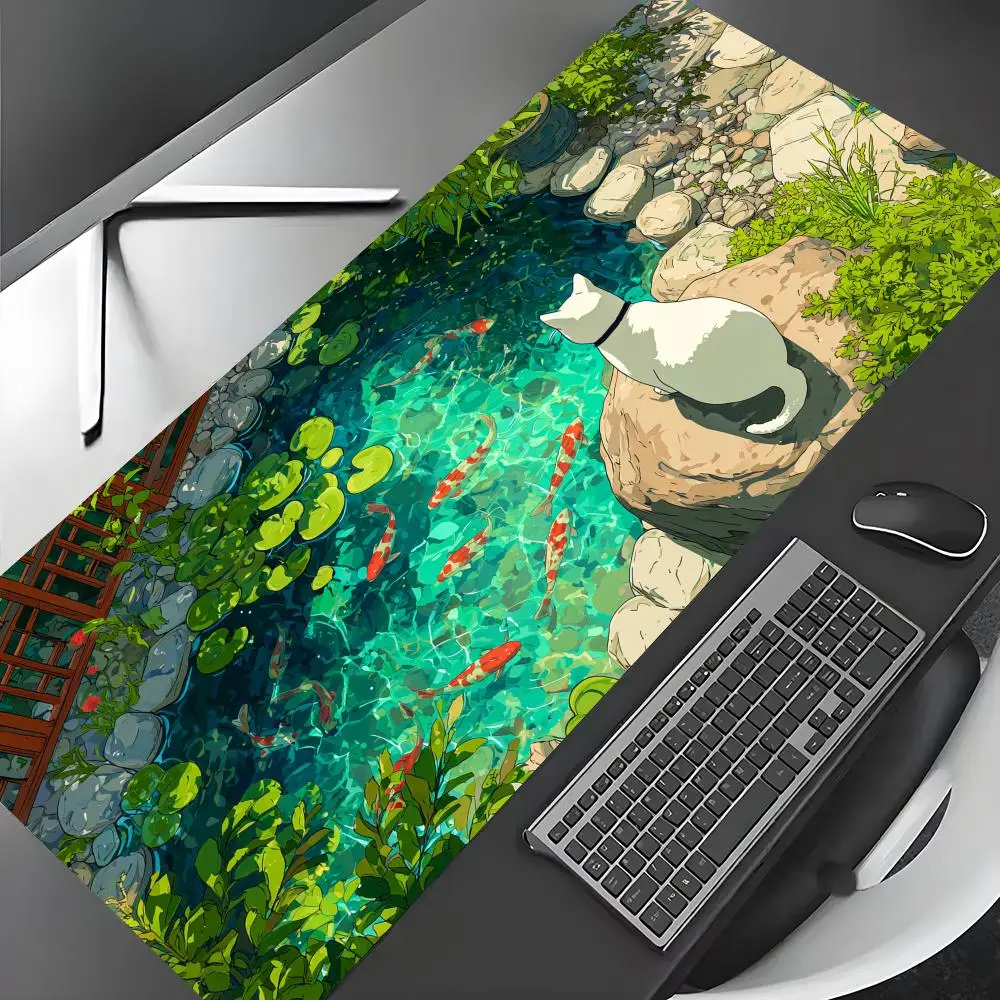 Summer Courtyard and Cat Mouse Pad Large Computer Office Game Table Mats Rubber Anti-Slip XXL Mouse Mat HDP Long Desk Pads
Summer Courtyard and Cat Mouse Pad Large Computer Office Game Table Mats Rubber Anti-Slip XXL Mouse Mat HDP Long Desk Pads