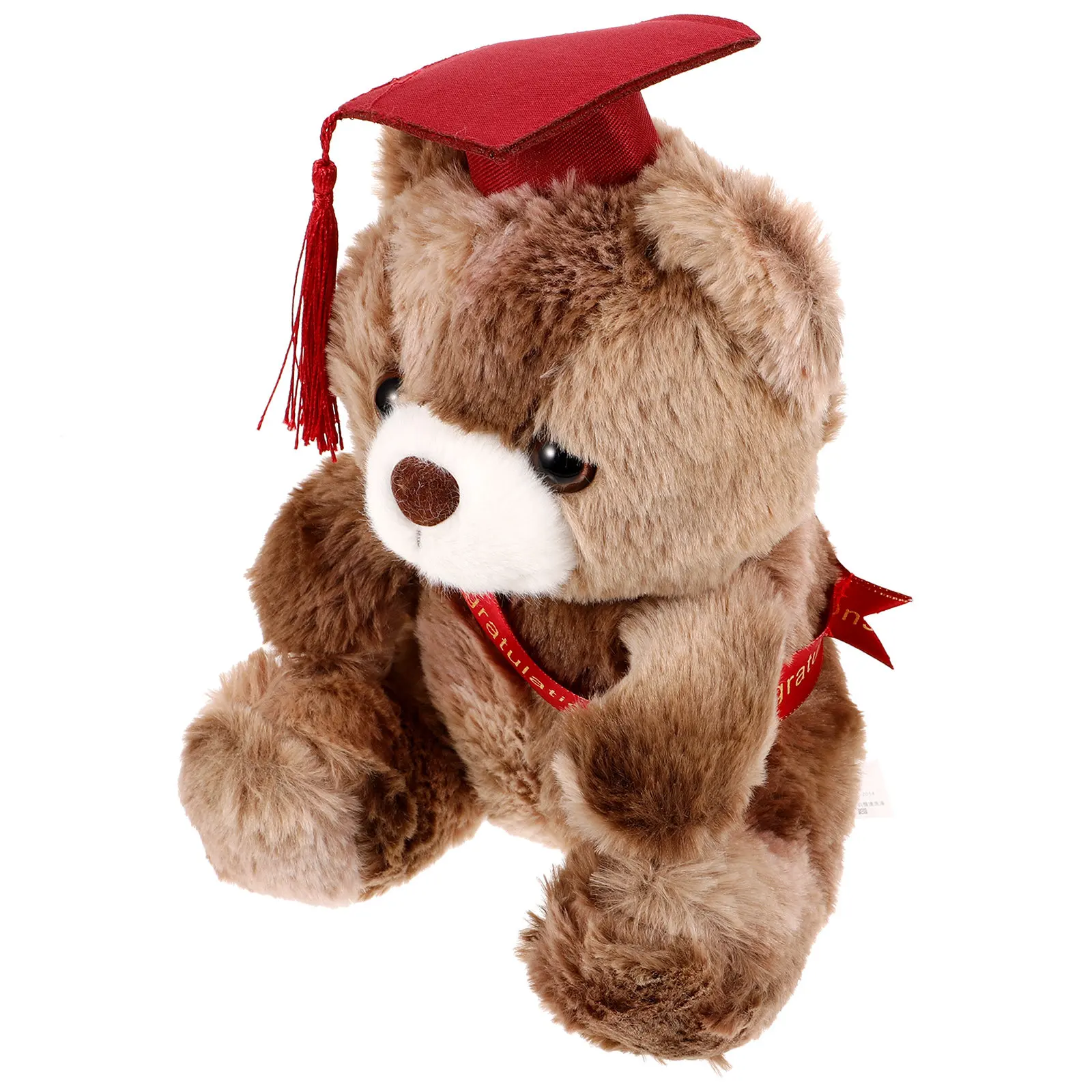 Graduation Bear Stuffed Animal Soft Comfortable Cap Design Graduation Gift Decorative Keepsake Cartoon Bear for Party Home Sofa
Graduation Bear Stuffed Animal Soft Comfortable Cap Design Graduation Gift Decorative Keepsake Cartoon Bear for Party Home Sofa