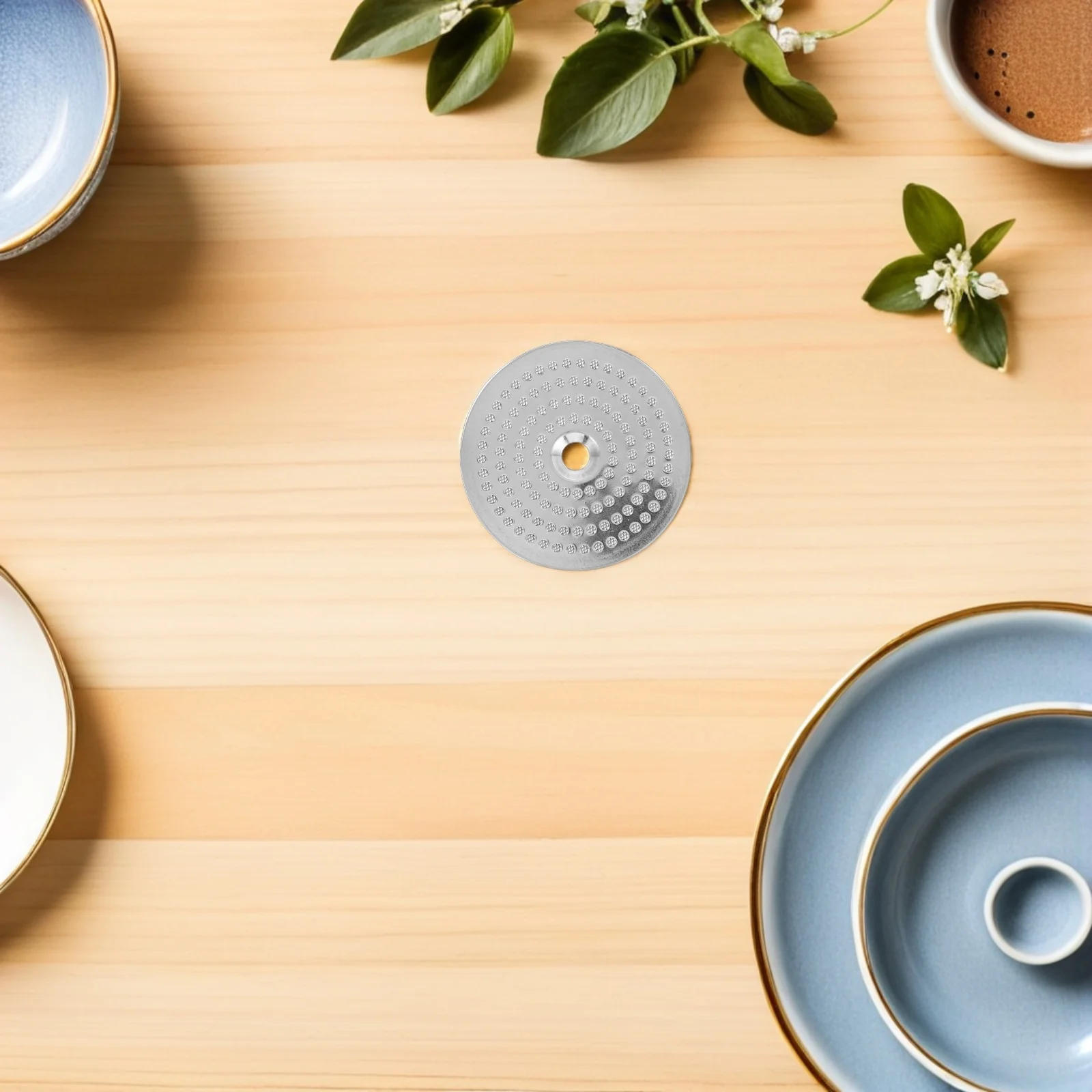 51.5mm Stainless Steel Coffee Filter Screen Mesh Round Basket for Espresso Machine Washable Reusable Filter Precision Ground
51.5mm Stainless Steel Coffee Filter Screen Mesh Round Basket for Espresso Machine Washable Reusable Filter Precision Ground