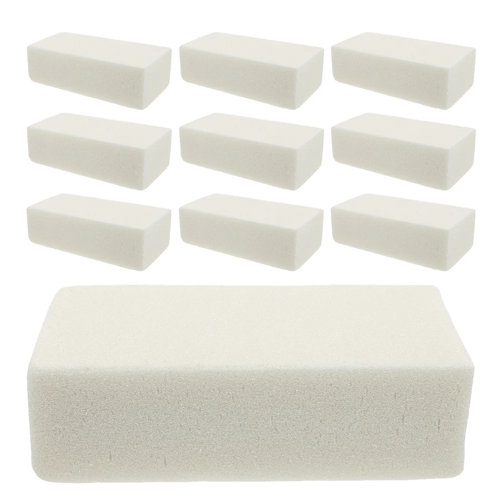 10pcs High Density Flower Mud Blocks Wet Dry Floral Foam For Fresh Artificial Flower Arrangements Florist Supplies Wedding Diy
10pcs High Density Flower Mud Blocks Wet Dry Floral Foam For Fresh Artificial Flower Arrangements Florist Supplies Wedding Diy