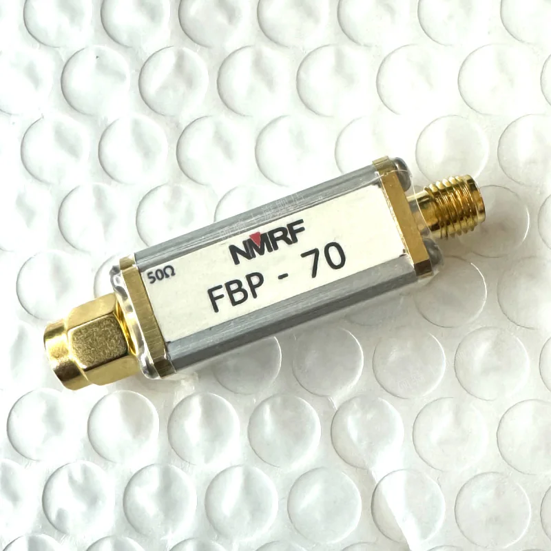 70MHz FBP-70 Bandpass Filter High-performance Intermediate Frequency Filter SMA Interface Small Size
70MHz FBP-70 Bandpass Filter High-performance Intermediate Frequency Filter SMA Interface Small Size