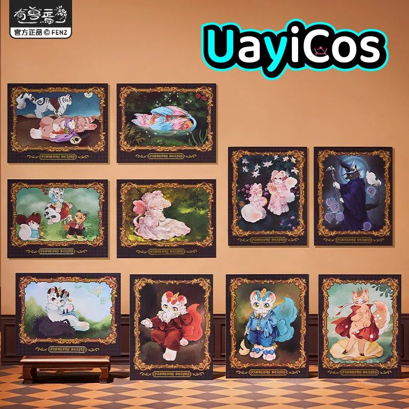 In Stock Original Fabulous Beasts Photo Card Collection Card Masterpiece Gathering Theme Anime Ornament Game Toy Kids Gifts
In Stock Original Fabulous Beasts Photo Card Collection Card Masterpiece Gathering Theme Anime Ornament Game Toy Kids Gifts