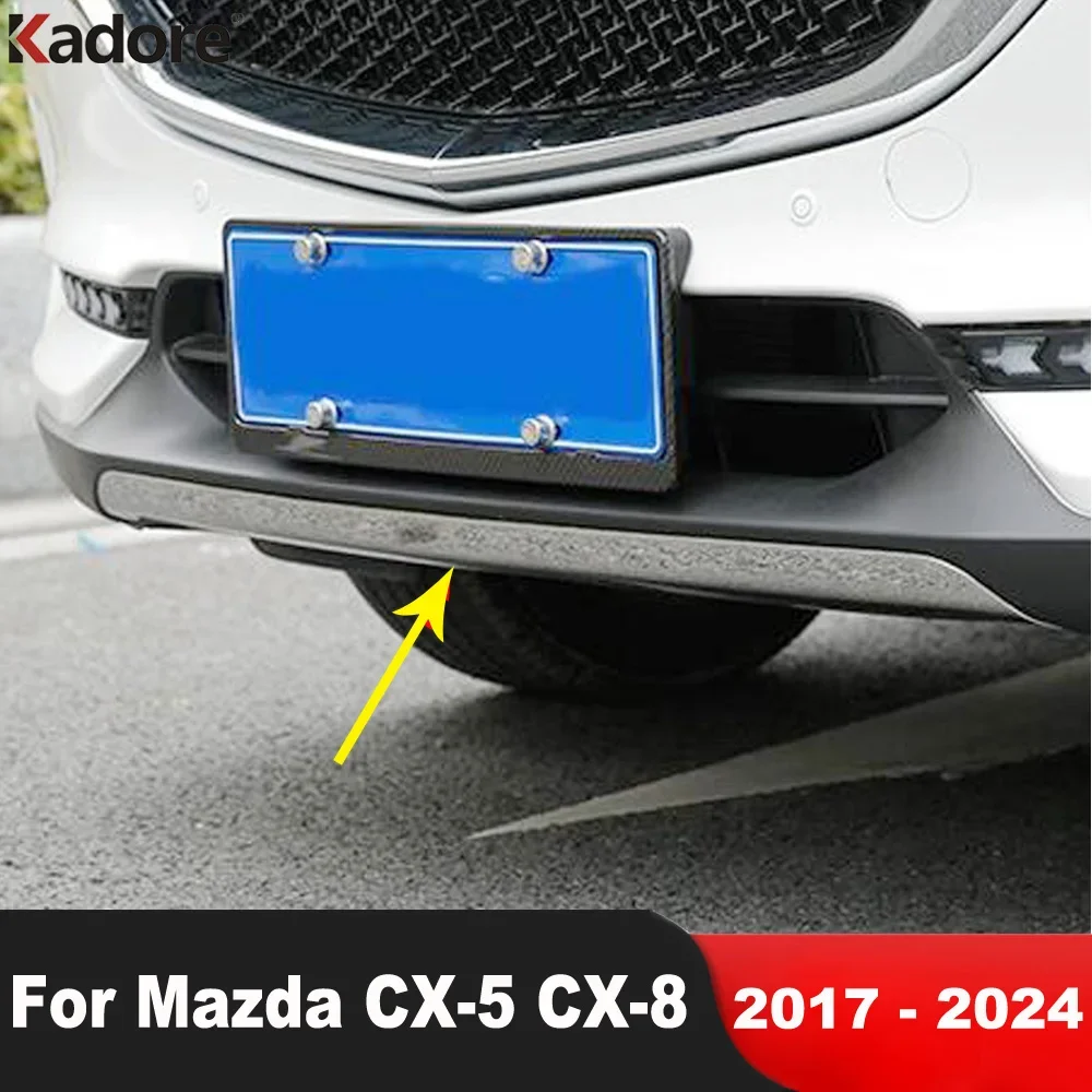 For Mazda CX-5 CX5 KF 2017-2021 CX-8 2017-2024 Stainless Front Bottom Bumper Grille Cover Trim Grille Lip Strip Car Accessories
For Mazda CX-5 CX5 KF 2017-2021 CX-8 2017-2024 Stainless Front Bottom Bumper Grille Cover Trim Grille Lip Strip Car Accessories