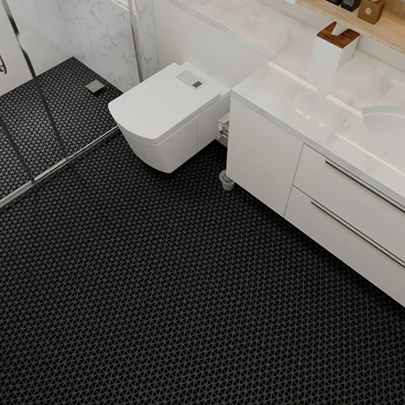 Swimming,Indoor and Outdoor Bathroom Door Mat PVC Carpet, Thickness 5mm Pure Black Non-slip Floor Mat, Kitchen,
Swimming,Indoor and Outdoor Bathroom Door Mat PVC Carpet, Thickness 5mm Pure Black Non-slip Floor Mat, Kitchen,