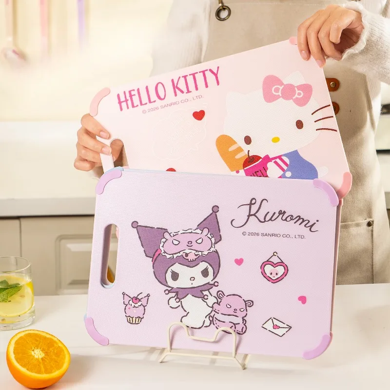 Hello Kitty Kuromi My Melody Cartoon PP Chopping Board Non-slip Cutting Board Girl High Value Kitchen Supplies
Hello Kitty Kuromi My Melody Cartoon PP Chopping Board Non-slip Cutting Board Girl High Value Kitchen Supplies