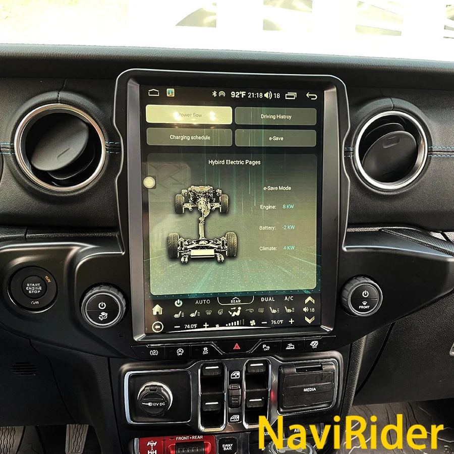 12,1-дюймовый сенсорный экран Android для Jeep Wrangler 2020-2022, автомобильный радиоприемник, мультимедийный плеер, GPS-навигация, головное устройство, магнитофон
12,1-дюймовый сенсорный экран Android для Jeep Wrangler 2020-2022, автомобильный радиоприемник, мультимедийный плеер, GPS-навигация, головное устройство, магнитофон