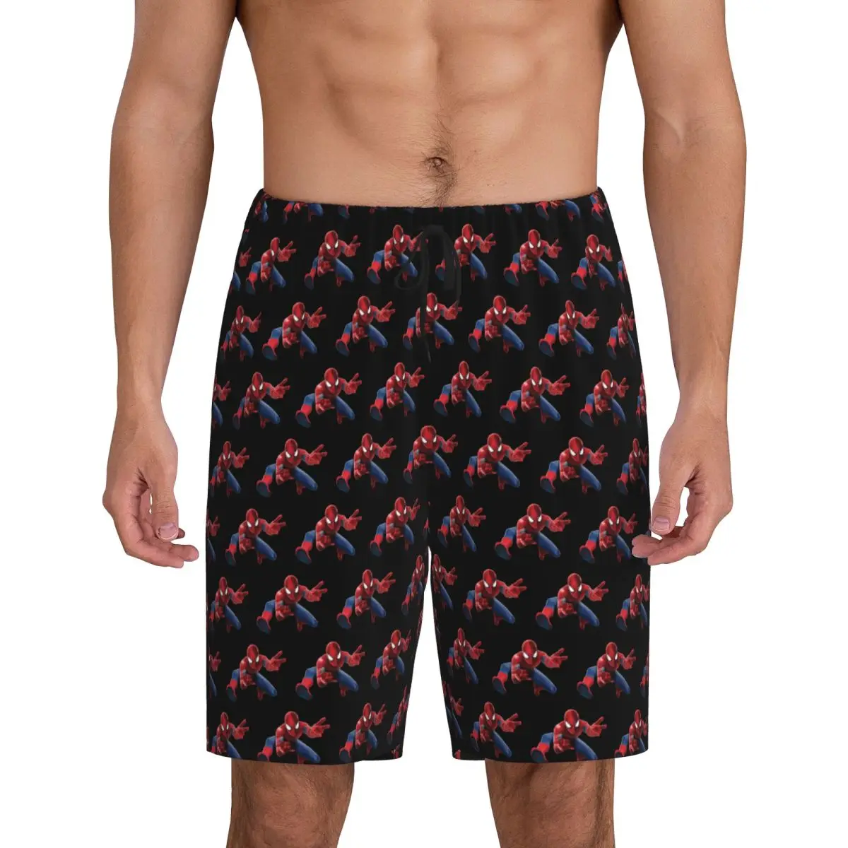 Custom Spider Man Cartoon Superhero Pajama Shorts Sleepwear Men's Elastic Waistband Sleep Lounge Short Pjs with Pockets
Custom Spider Man Cartoon Superhero Pajama Shorts Sleepwear Men's Elastic Waistband Sleep Lounge Short Pjs with Pockets