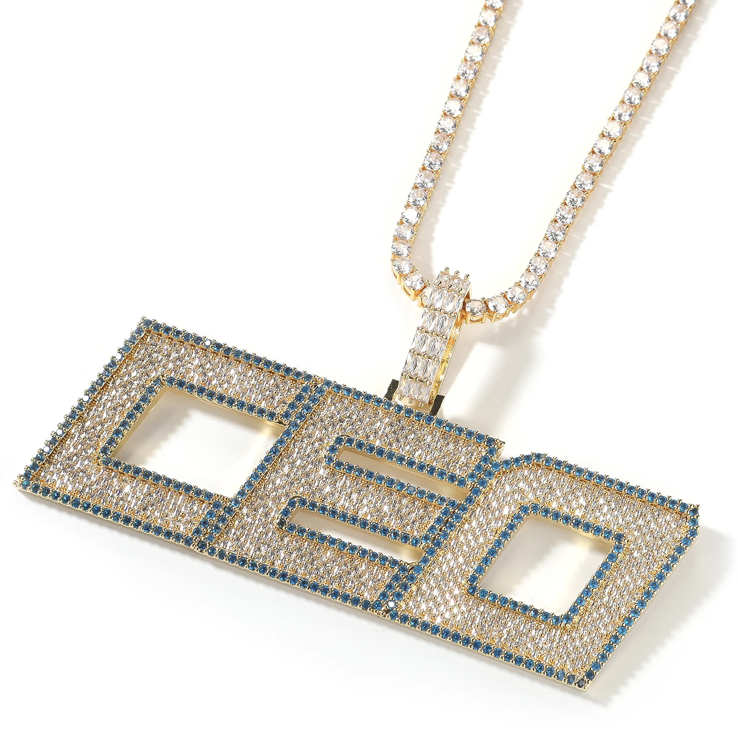 UWIN Personalized Jumbo Bold Italics Font Name Necklace Men's Iced Baguettecz CZ Letter Pendant Hip Hop Jewelry for Rappers
UWIN Personalized Jumbo Bold Italics Font Name Necklace Men's Iced Baguettecz CZ Letter Pendant Hip Hop Jewelry for Rappers