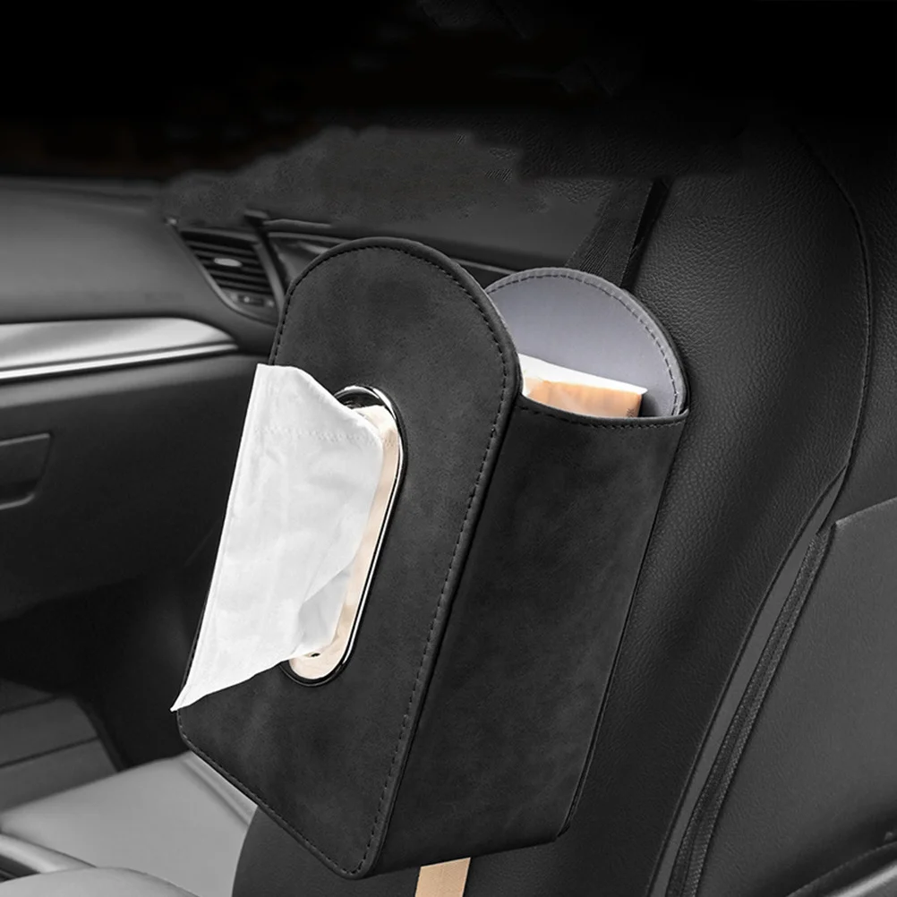 Car Tissue Holder Visor PU Large Capacity Hanging Tissue Box Cover Black Car Accessories Organizer Decorative Vehicle Storage 
Car Tissue Holder Visor PU Large Capacity Hanging Tissue Box Cover Black Car Accessories Organizer Decorative Vehicle Storage