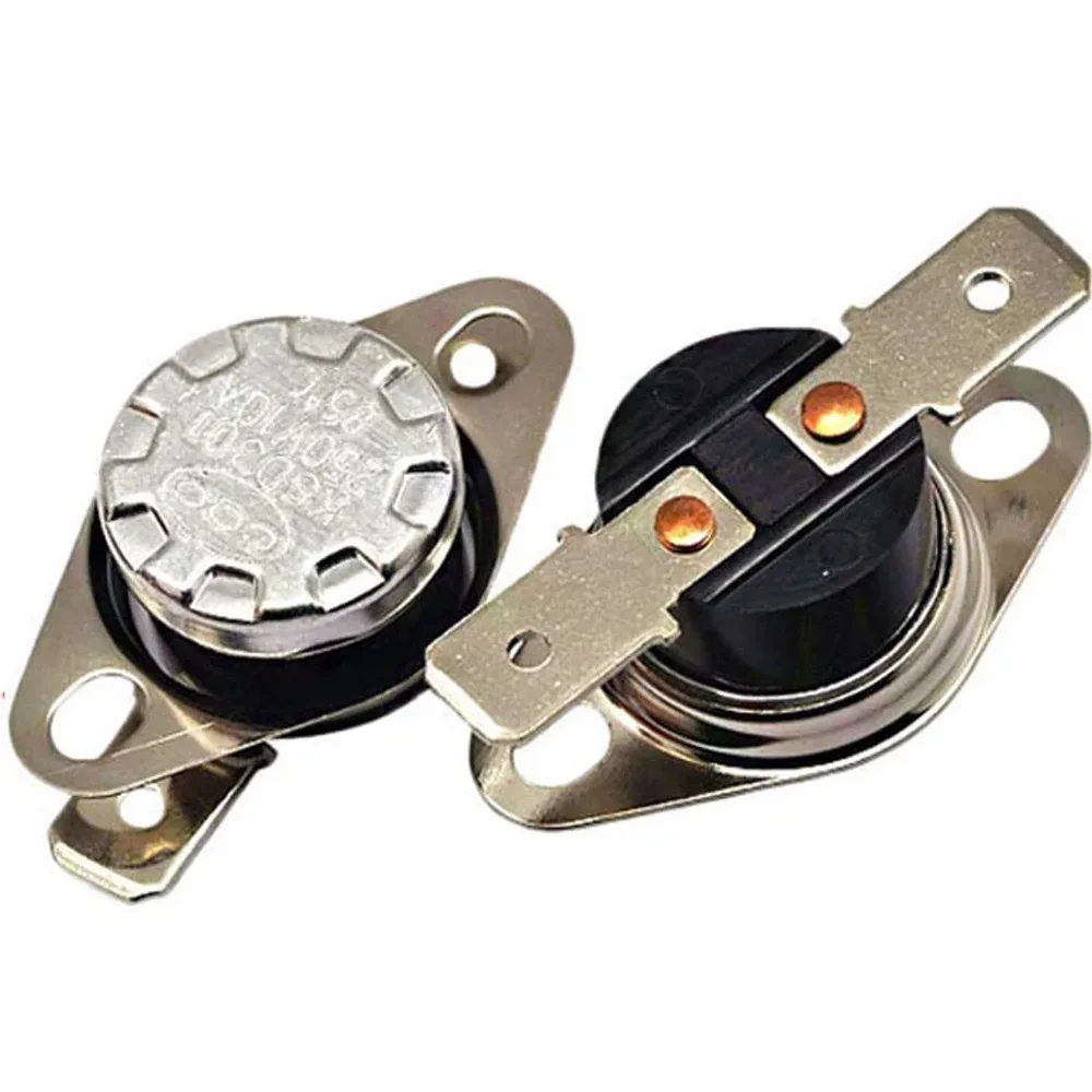 2pcs Normal Close Open Thermostat Switch 5 10 15 20 25 30 40 45 50 55 60 65 70 75 80 85 90 95℃ Temperature Sensor Switch KSD301
2pcs Normal Close Open Thermostat Switch 5 10 15 20 25 30 40 45 50 55 60 65 70 75 80 85 90 95℃ Temperature Sensor Switch KSD301