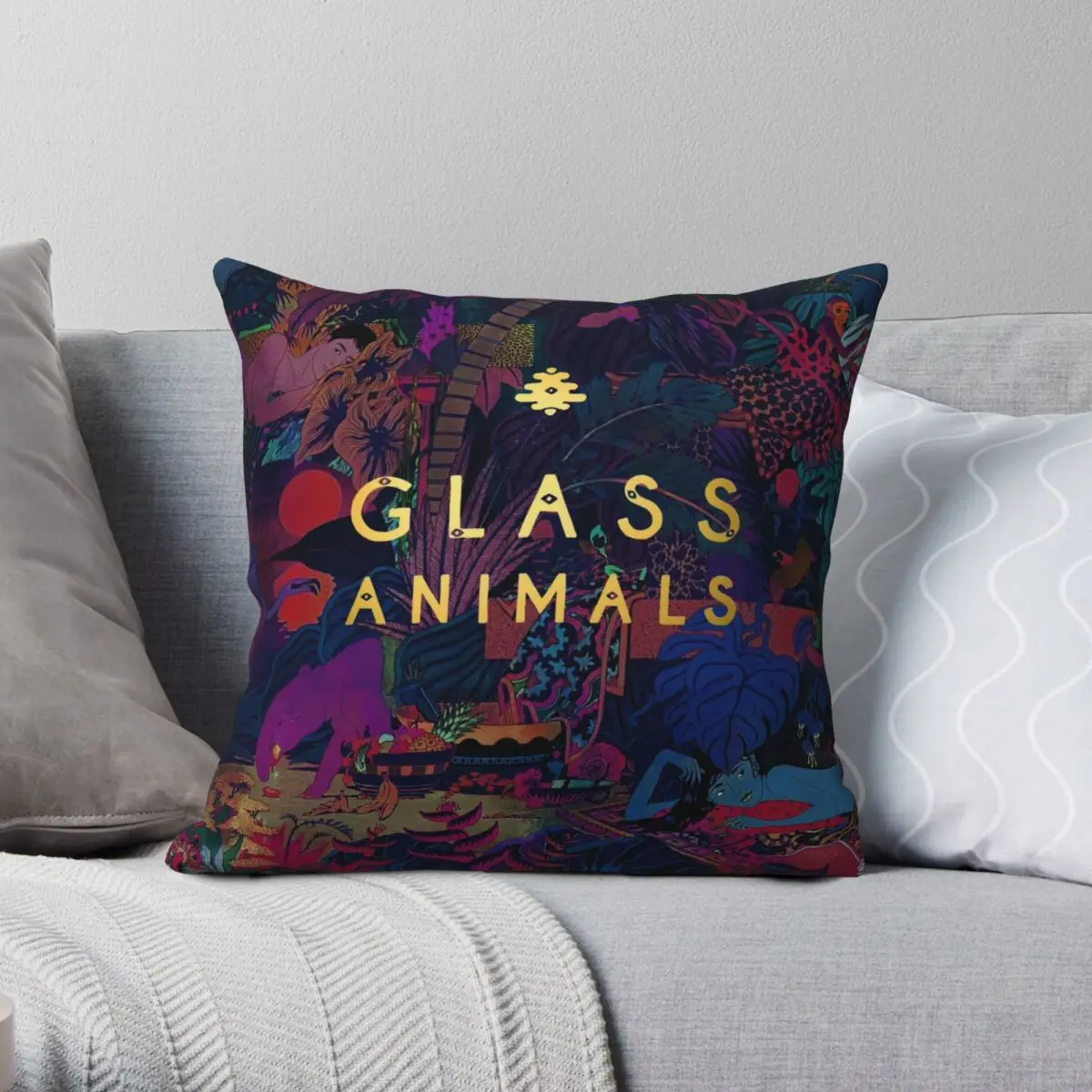 Glass Animals Square Pillowcase Polyester Linen Velvet Pattern Zip Decor Throw Pillow Case Home Cushion Cover
Glass Animals Square Pillowcase Polyester Linen Velvet Pattern Zip Decor Throw Pillow Case Home Cushion Cover