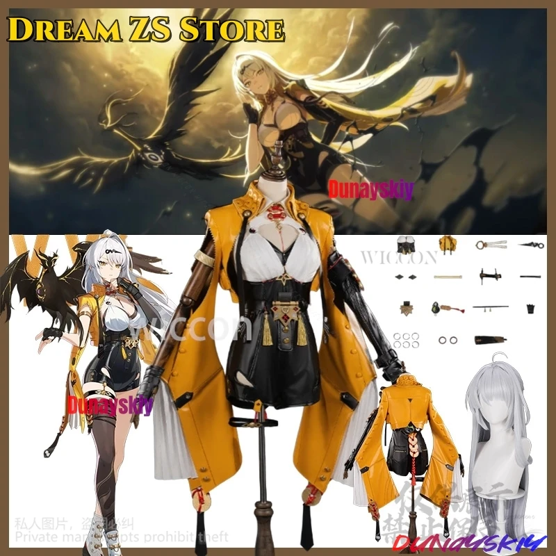 Game Zenless Zone Zero Cosplay Yixuan Anime Costume Sexy Jumpsuit Chinese Styles Coat Uniform Yellow Coat Wigs Props платье
Game Zenless Zone Zero Cosplay Yixuan Anime Costume Sexy Jumpsuit Chinese Styles Coat Uniform Yellow Coat Wigs Props платье