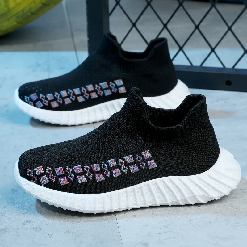 Knit Breathable Lightweight Comfy Athletic Outdoor Walking Footwear for Toddler Children Kids Sneakers Summer Running Shoes
Knit Breathable Lightweight Comfy Athletic Outdoor Walking Footwear for Toddler Children Kids Sneakers Summer Running Shoes