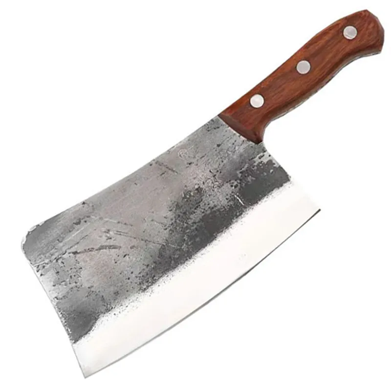 6mm Thickened Forged Knife Stainless Steel Knife Cleaver Knife Kitchen Chef Sharp Bone Powerful Cleaver Chopper Butcher Knife
6mm Thickened Forged Knife Stainless Steel Knife Cleaver Knife Kitchen Chef Sharp Bone Powerful Cleaver Chopper Butcher Knife
