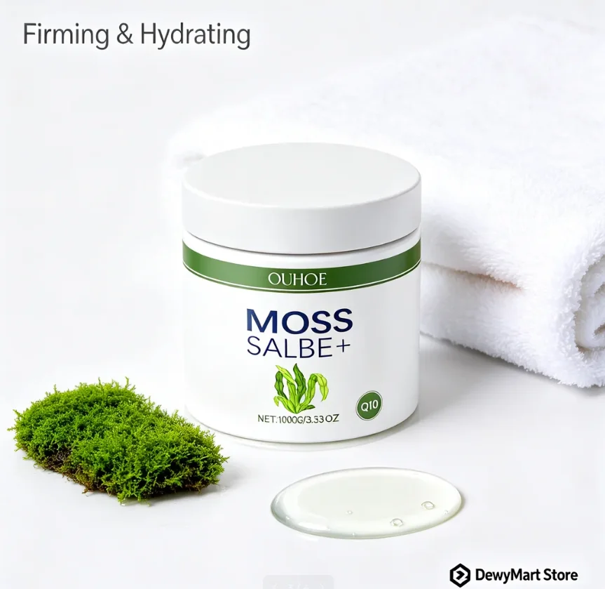 OUHOE Moss Salbe+ Cream, Moisturizing & Firming Face Cream with Sphagnum Extract for Smooth Skin
OUHOE Moss Salbe+ Cream, Moisturizing & Firming Face Cream with Sphagnum Extract for Smooth Skin