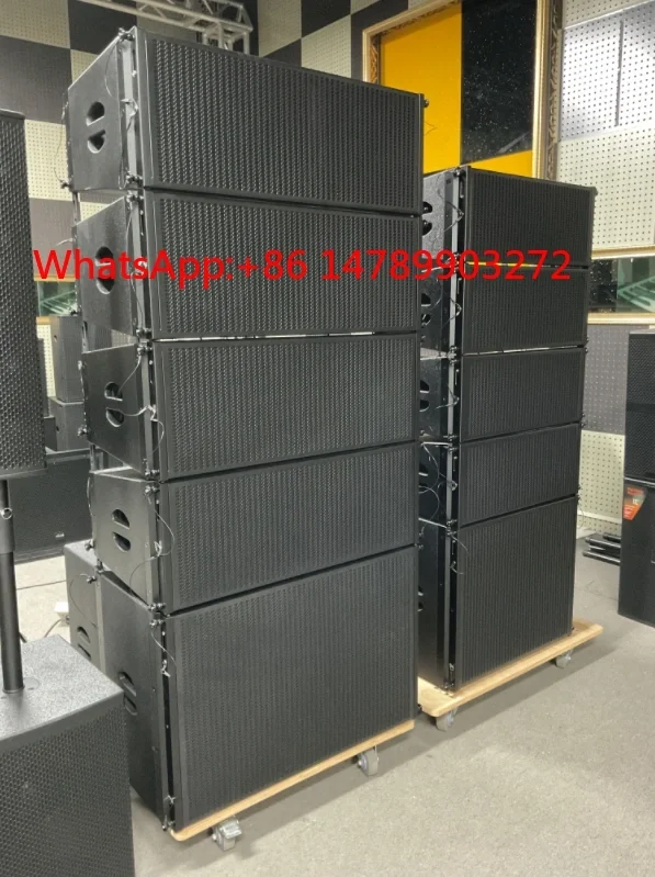 800W High Output Active Line Array Speaker Portable Design for Mobile Audio Use
800W High Output Active Line Array Speaker Portable Design for Mobile Audio Use