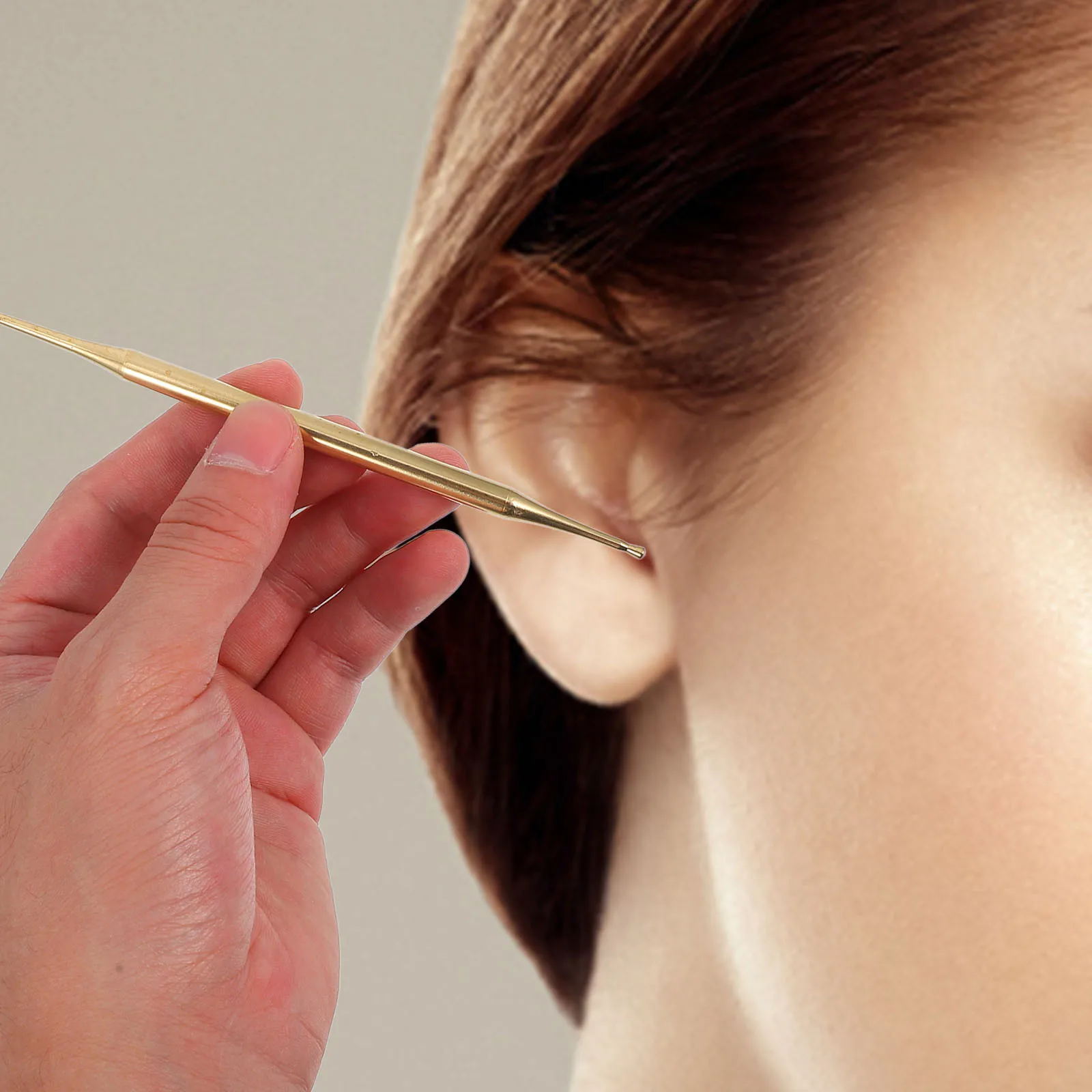 Dual Head Ear Acupressure Probe Pen Copper Ear Massage Tool Lightweight Double Head Body Acupuncture Point Massage Pen
Dual Head Ear Acupressure Probe Pen Copper Ear Massage Tool Lightweight Double Head Body Acupuncture Point Massage Pen