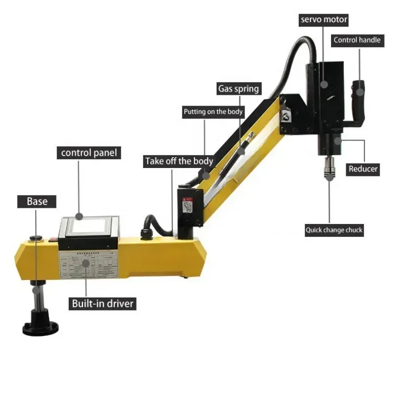High Speed Powerful Electric Automatic Hot Tapping Machine,tapping Machine With Touch Screen