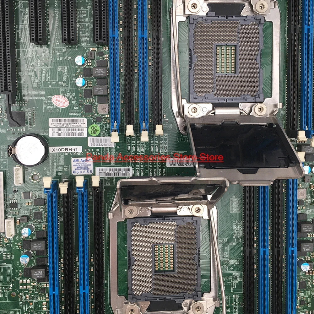 Материнская плата для сервера Bulk Package X10DRH-iT, семейство E5-2600 V4/V3, два порта 10GBase-T, SATA3 (6 Гбит/с), IPMI 2.0, LGA2011, DDR4
Материнская плата для сервера Bulk Package X10DRH-iT, семейство E5-2600 V4/V3, два порта 10GBase-T, SATA3 (6 Гбит/с), IPMI 2.0, LGA2011, DDR4