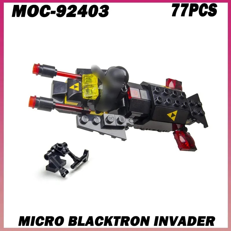 77PCS MOC-92403 Classic Space Spaceship " Blacktron Predator" Spaceship Building Block Model Toys Festival Children Gifts
77PCS MOC-92403 Classic Space Spaceship " Blacktron Predator" Spaceship Building Block Model Toys Festival Children Gifts