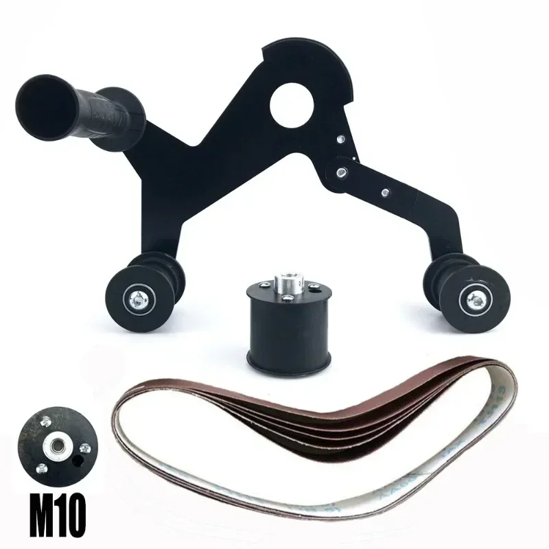 10MM/14MM Stainless Steel Angle Grinder Sanding Belt Adapter Accessories of Sanding Machine Grinding Polishing Machine
10MM/14MM Stainless Steel Angle Grinder Sanding Belt Adapter Accessories of Sanding Machine Grinding Polishing Machine