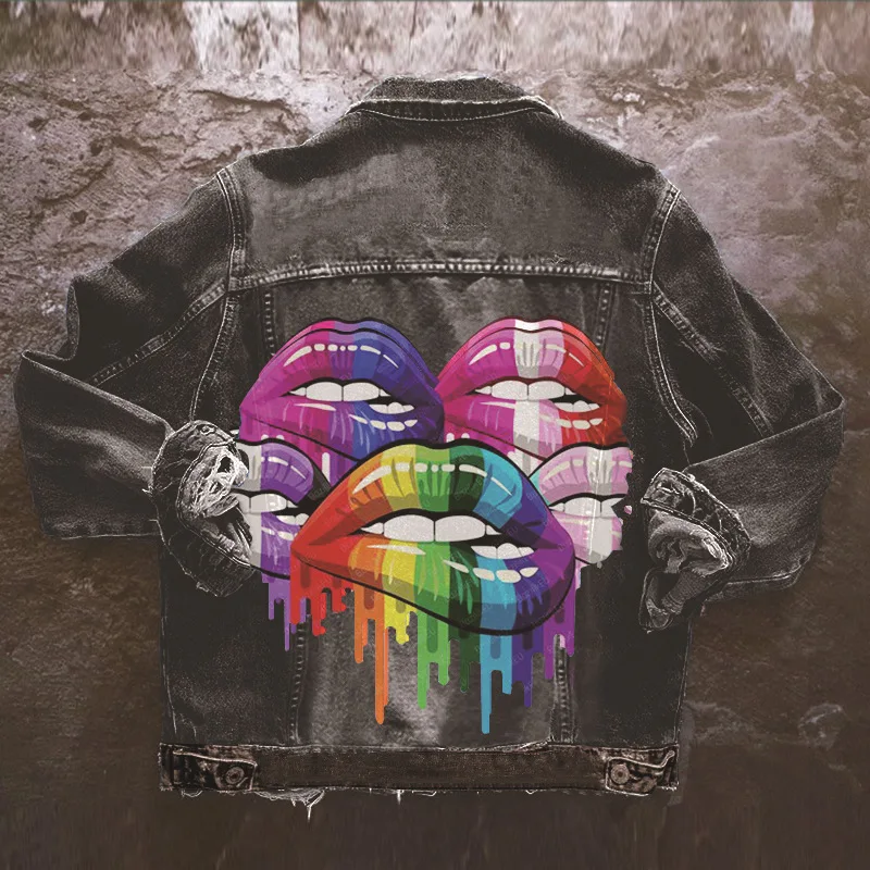 Women's Denim Jacket 2024 Spring And Autumn New Street Young Popular Graffiti Print Casual Large Size Denim Jacket
Women's Denim Jacket 2024 Spring And Autumn New Street Young Popular Graffiti Print Casual Large Size Denim Jacket