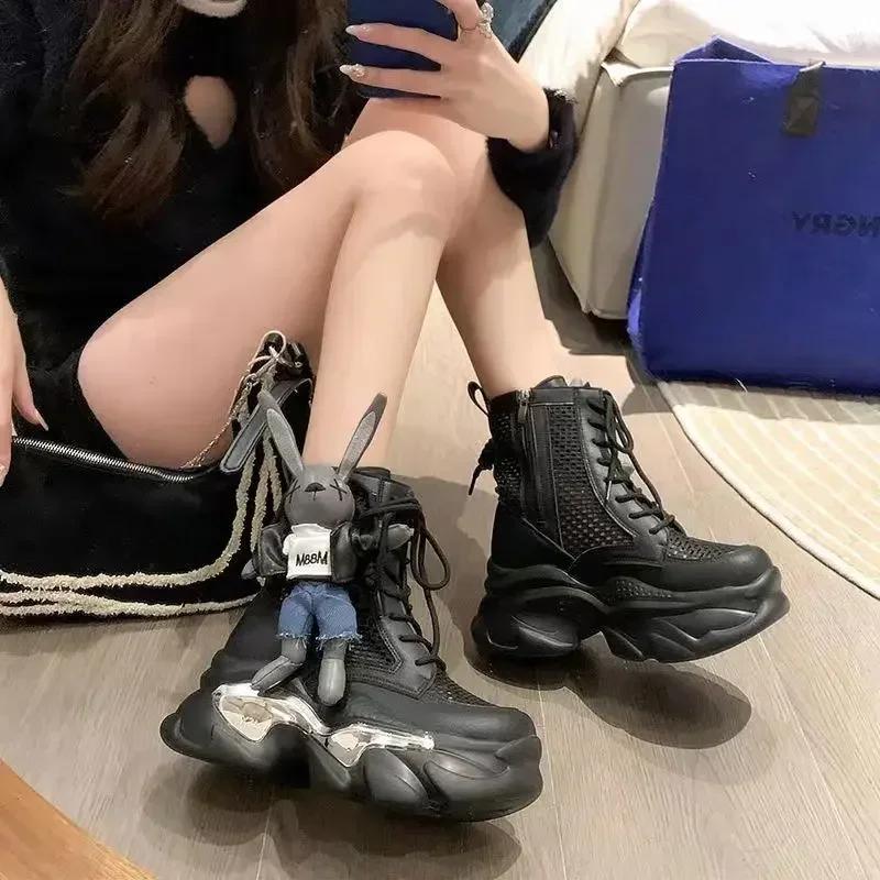 Round Toe High Platform Booties Solid Color Chic and Elegant Woman Short Shoes Large Size Warm Spring 2024 Ankle Boots for Women
Round Toe High Platform Booties Solid Color Chic and Elegant Woman Short Shoes Large Size Warm Spring 2024 Ankle Boots for Women