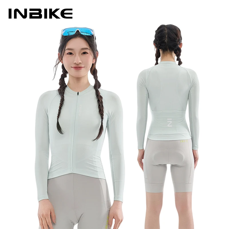 INBIKE Summer Women's Cycling Long Sleeved Highly Elastic Bicycle Road Bike Jersey MTB Biking Clothing for Riding Quick Drying
INBIKE Summer Women's Cycling Long Sleeved Highly Elastic Bicycle Road Bike Jersey MTB Biking Clothing for Riding Quick Drying