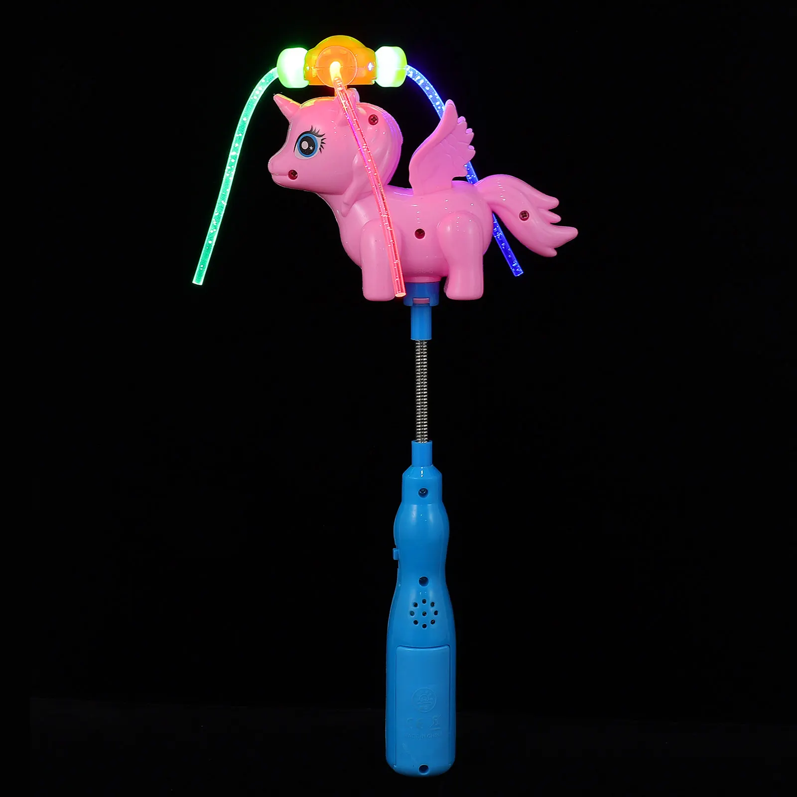 Premium Plastic Glowing Pinwheel Wand with Bright Cartoon Horse Design Rotating Luminous Windmill for Kids Christmas Party
Premium Plastic Glowing Pinwheel Wand with Bright Cartoon Horse Design Rotating Luminous Windmill for Kids Christmas Party