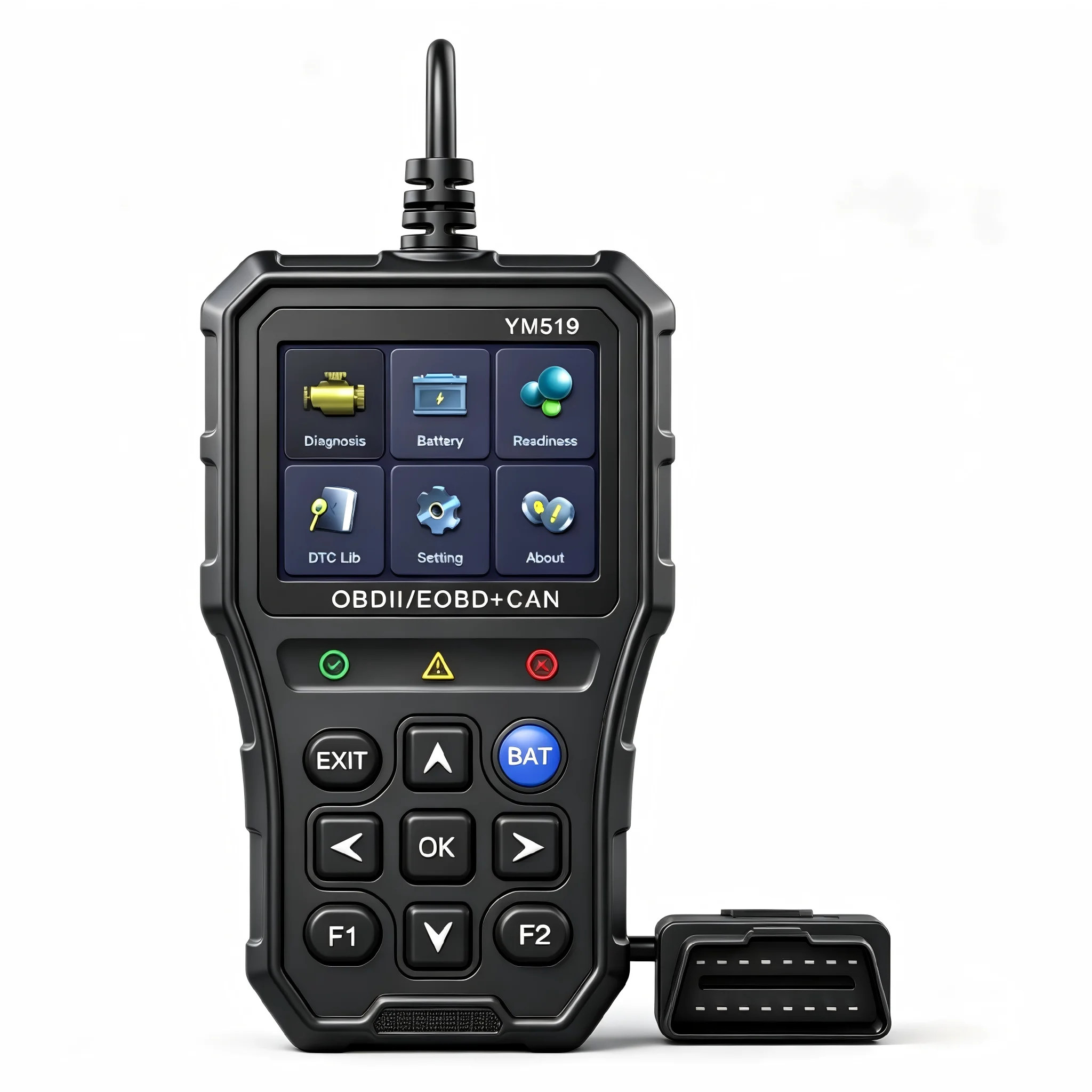 OBD2 Mode 6 Diagnostic Scan Tool, 15+Lang, Battery Test & DTC Lookup Lib, Read/Erase Codes for All 1996+ Cars, Home/Roadside Use
OBD2 Mode 6 Diagnostic Scan Tool, 15+Lang, Battery Test & DTC Lookup Lib, Read/Erase Codes for All 1996+ Cars, Home/Roadside Use