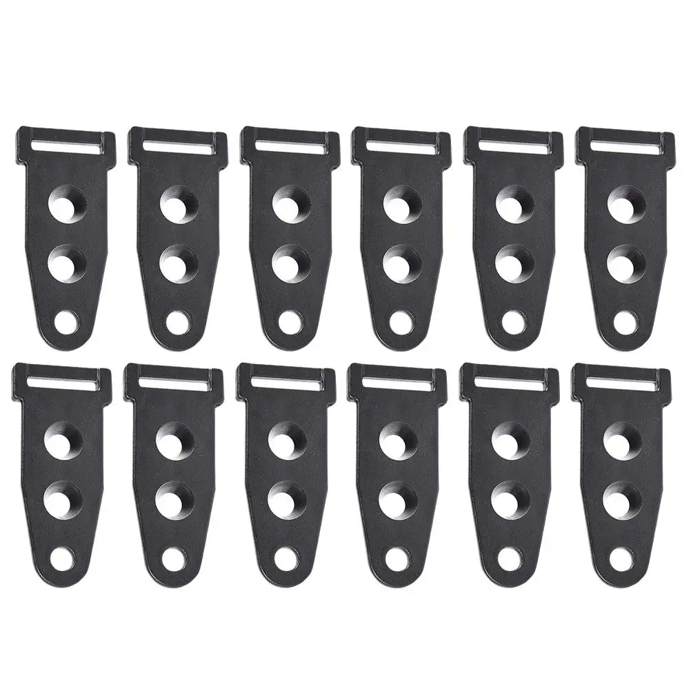 10 Pcs Tent Adjustment Buckle Pole Connector Black Canopy Necessity Webbing Camping Supply Plastic Adjuster
10 Pcs Tent Adjustment Buckle Pole Connector Black Canopy Necessity Webbing Camping Supply Plastic Adjuster
