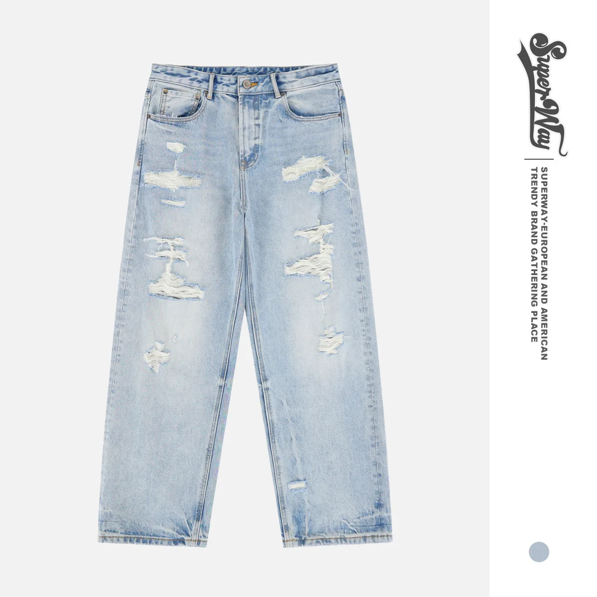 Мужские джинсы в стиле ретро, широкие, прямого кроя, осенне-зимние, новинка, низкая посадка, хлопок, повседневные, свободного кроя, китайский бренд
Мужские джинсы в стиле ретро, широкие, прямого кроя, осенне-зимние, новинка, низкая посадка, хлопок, повседневные, свободного кроя, китайский бренд