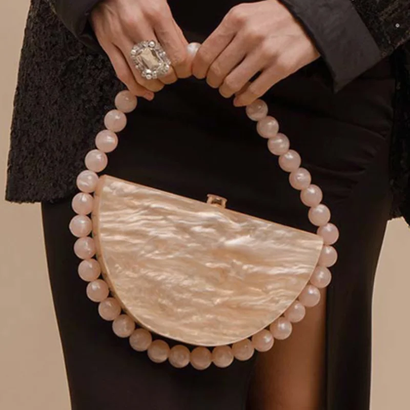 Korean Luxury Women Evening Bag Designer Luxury Elegant Acrylic Shoulder Shell Clutch Wedding Party Premium Wallet Underarm Bag
Korean Luxury Women Evening Bag Designer Luxury Elegant Acrylic Shoulder Shell Clutch Wedding Party Premium Wallet Underarm Bag