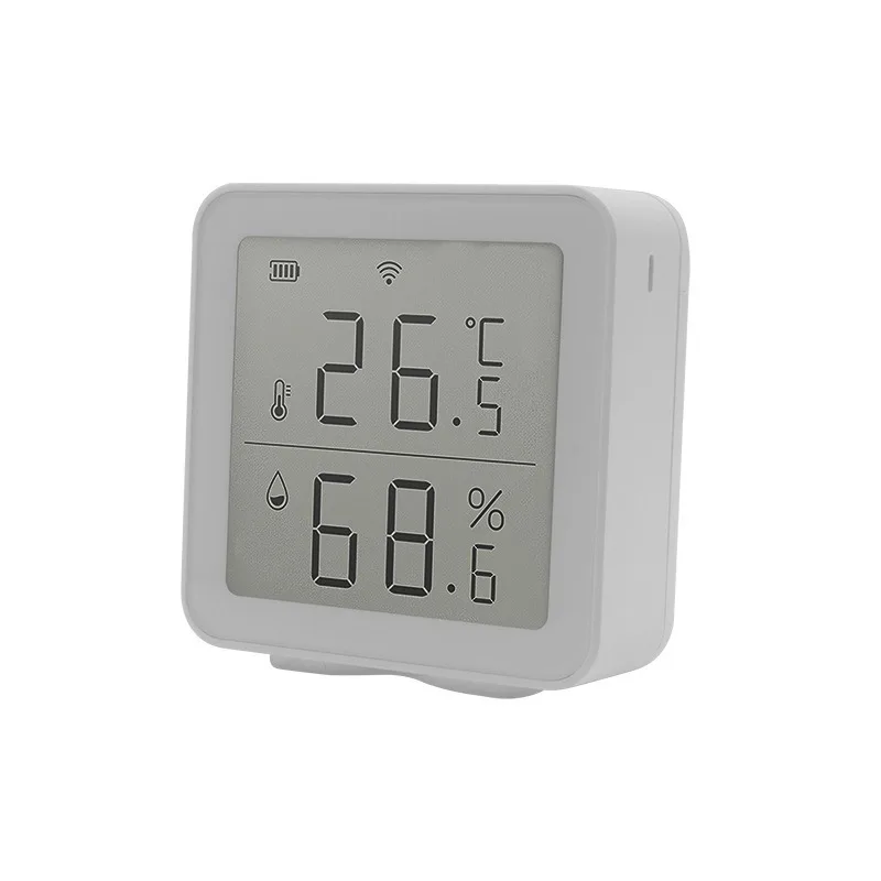Tuya temperature and humidity sensor wireless smart wifi thermometer doodle smart home temperature detector
Tuya temperature and humidity sensor wireless smart wifi thermometer doodle smart home temperature detector