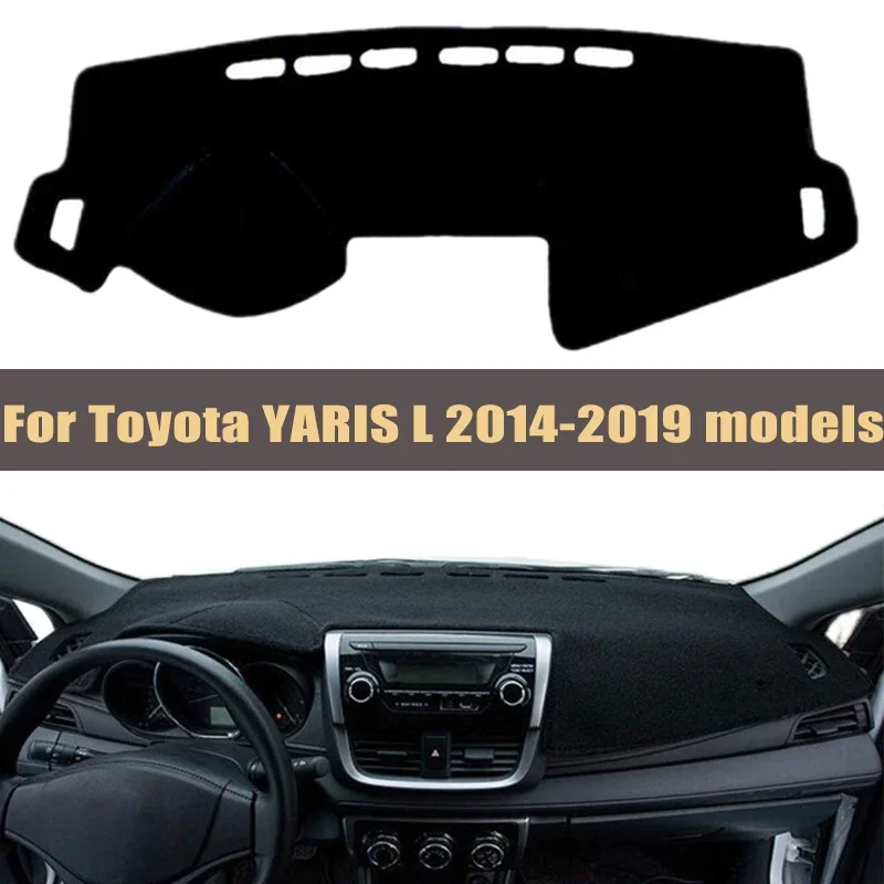 For Toyota YARIS L 2014-2019 2015 2016 Models Car Dashboard Cover Sun Shade Mats Avoid Light Pads Instrument Panel Protective
For Toyota YARIS L 2014-2019 2015 2016 Models Car Dashboard Cover Sun Shade Mats Avoid Light Pads Instrument Panel Protective