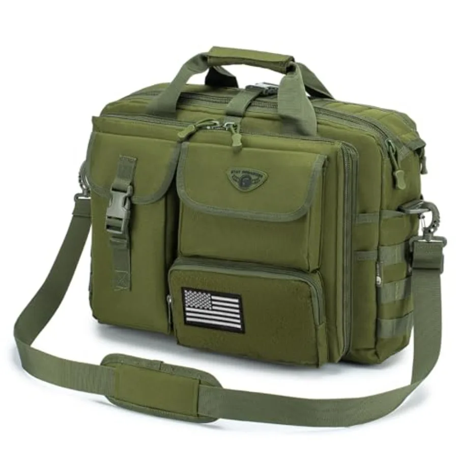 Stypos Tactical Messenger Bag14inch/15.6inch/17.3inch Briefcase for Man Military Laptop Bag Flight Work Bags for Pilots
Stypos Tactical Messenger Bag14inch/15.6inch/17.3inch Briefcase for Man Military Laptop Bag Flight Work Bags for Pilots
