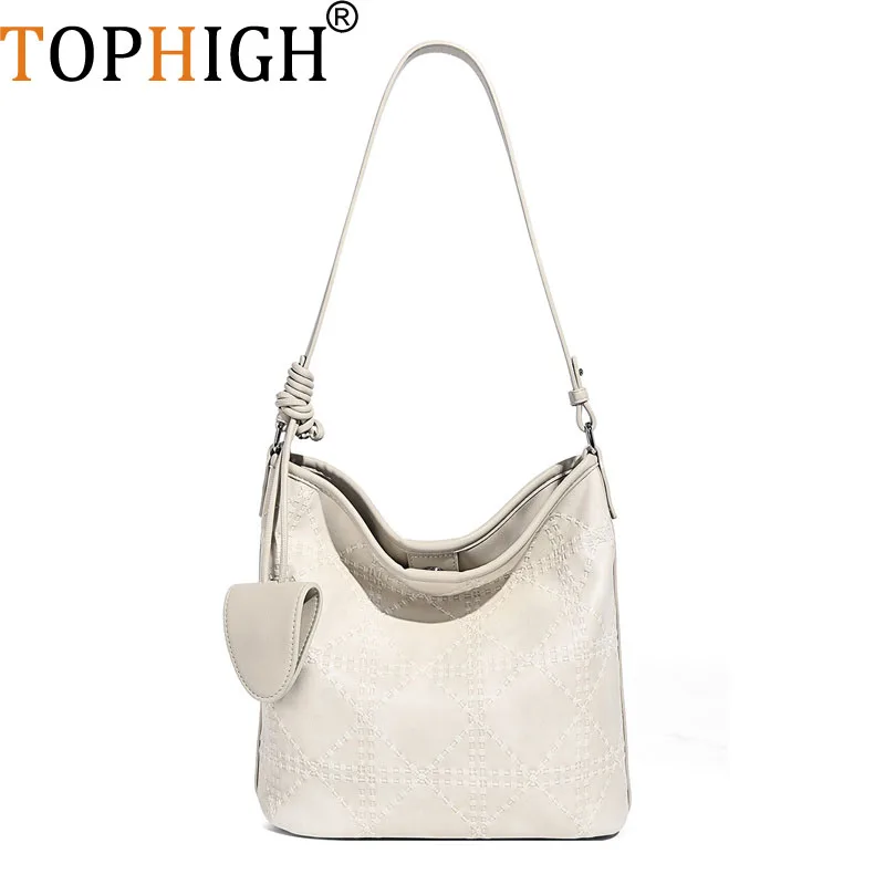 TOPHIGH Trendy Handbag Soft Leather Tote Bag For Women New Simple Shoulder Bag High Quality Maternal Large Capacity Underarm Bag
TOPHIGH Trendy Handbag Soft Leather Tote Bag For Women New Simple Shoulder Bag High Quality Maternal Large Capacity Underarm Bag