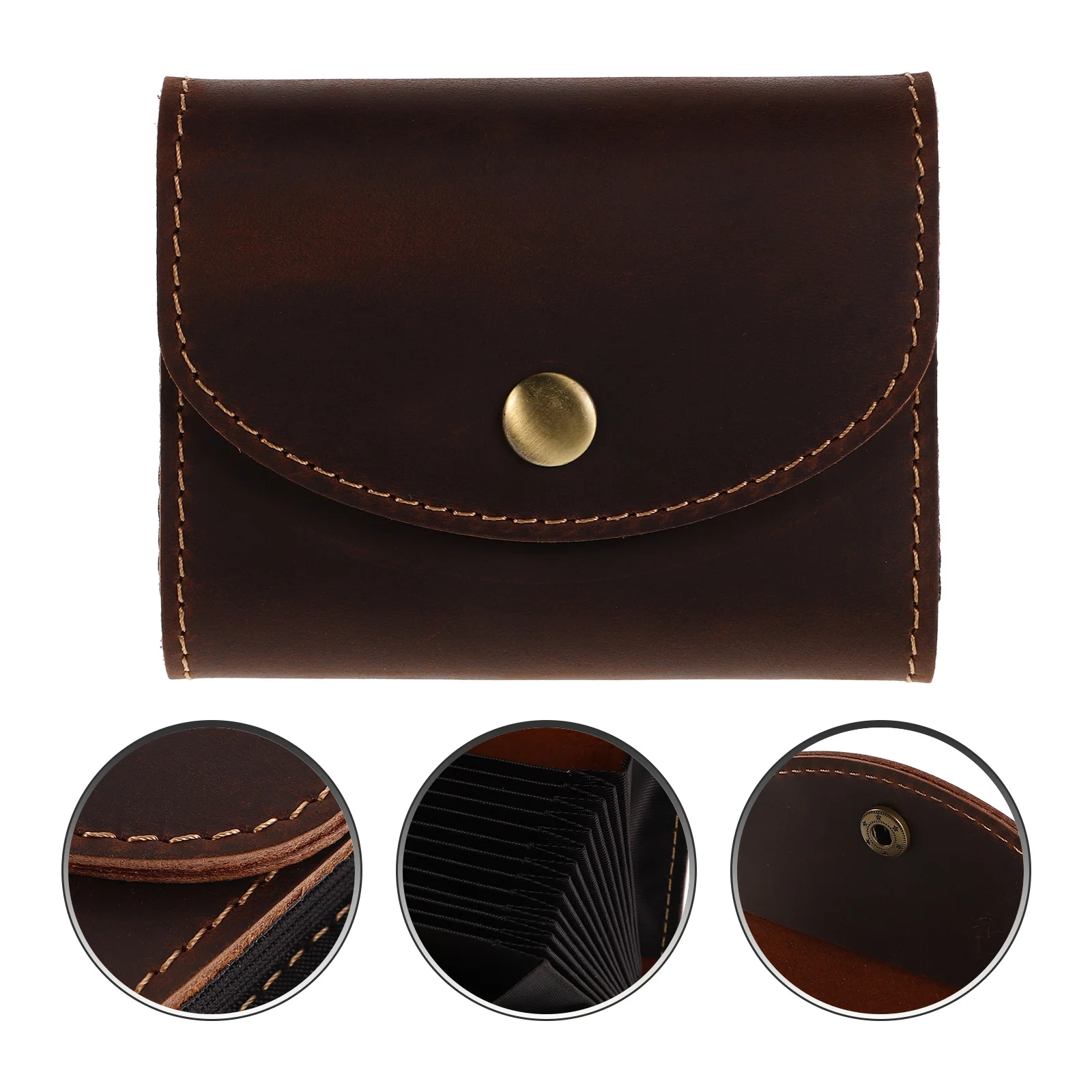 Cowhide Men's Card Case Large Capacity Multiple Slots Credit Business Id Organizer Minimalist Wallet Travel Practical
Cowhide Men's Card Case Large Capacity Multiple Slots Credit Business Id Organizer Minimalist Wallet Travel Practical