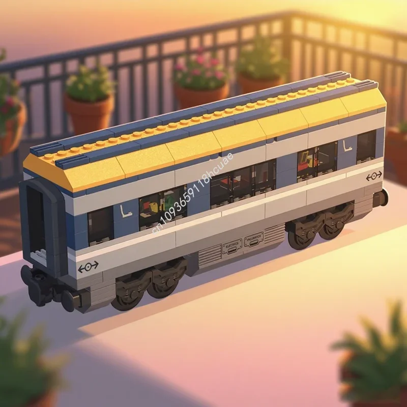 310pcs MOC City Trains Passenger Train Sleeper Car Extended Model Building Blocks Construction Toy Christmas Gifts Education
310pcs MOC City Trains Passenger Train Sleeper Car Extended Model Building Blocks Construction Toy Christmas Gifts Education