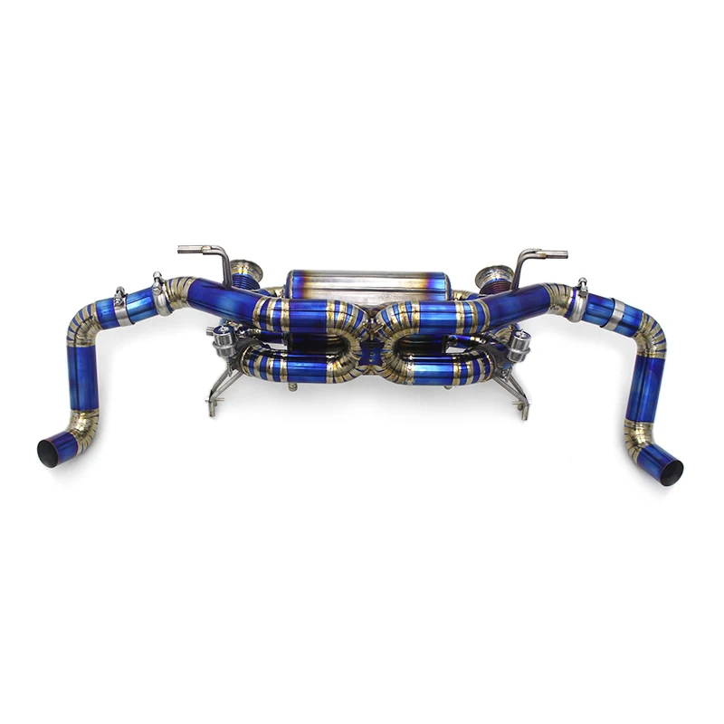 Yooking Catback Exhaust For Audi R8 V8 5.2 2018-2023 Auto Escape Parts Performance Valved Muffler Titanium Exhaust System
Yooking Catback Exhaust For Audi R8 V8 5.2 2018-2023 Auto Escape Parts Performance Valved Muffler Titanium Exhaust System
