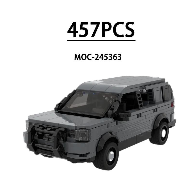 MOC-245363 Building Block Police Multi-Purpose Vehicle Model, 457 Pieces, Children's Birthday, Christmas, and New Year Toy Gift
MOC-245363 Building Block Police Multi-Purpose Vehicle Model, 457 Pieces, Children's Birthday, Christmas, and New Year Toy Gift